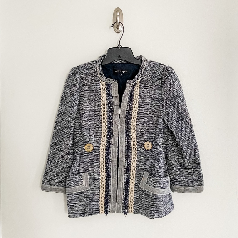 Nanette Lepore “Shall We Dance” Tweed Jacket